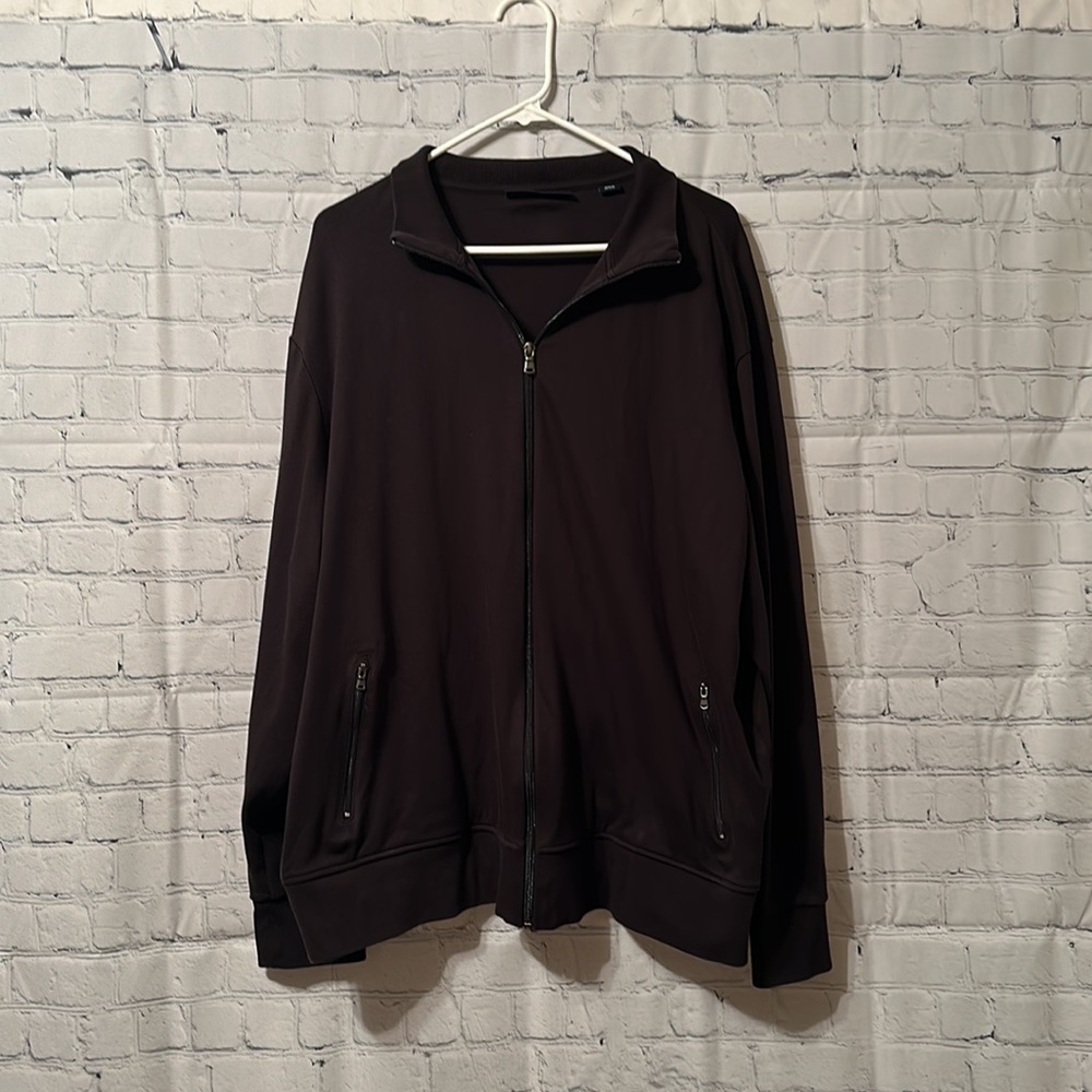 Cremieux Classics Mens Full Zipper Shacket. Side zip pockets.